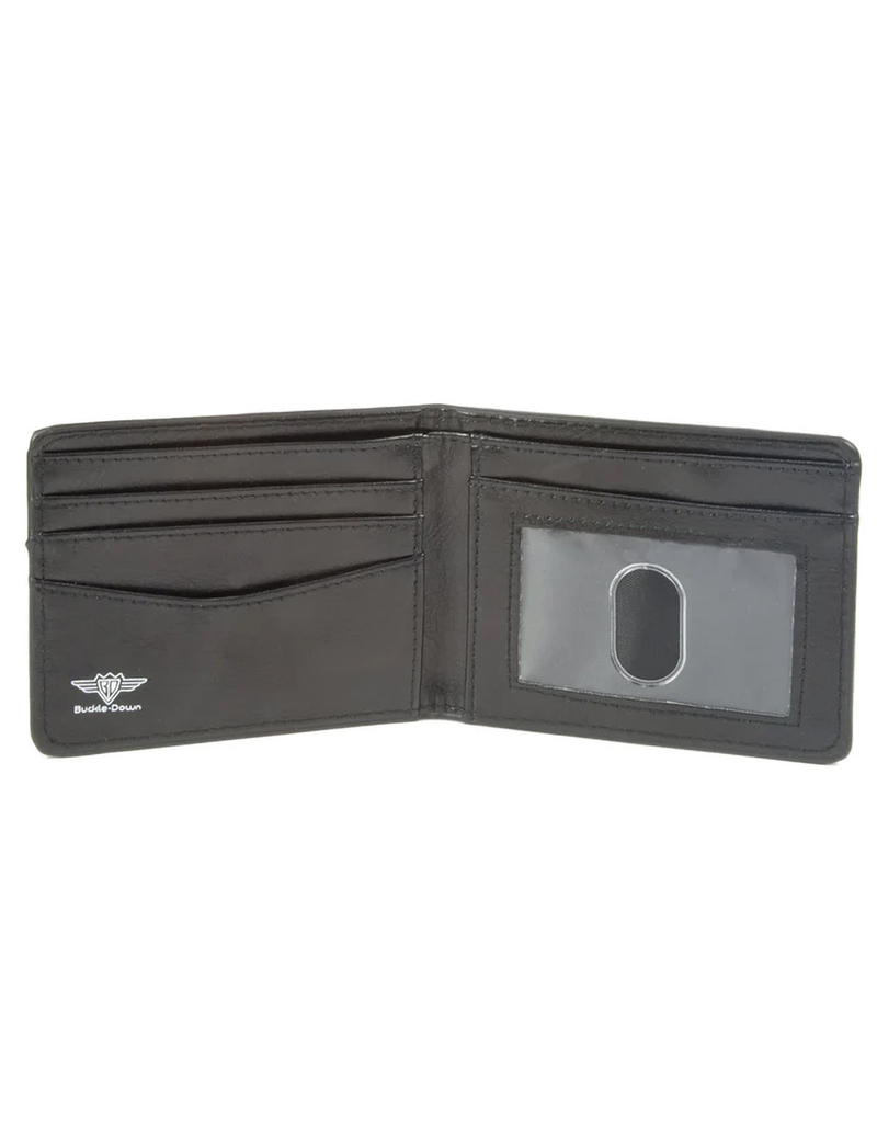 BUCKLE-DOWN Cali Bear Flag Silhouette Bifold Wallet image number 2