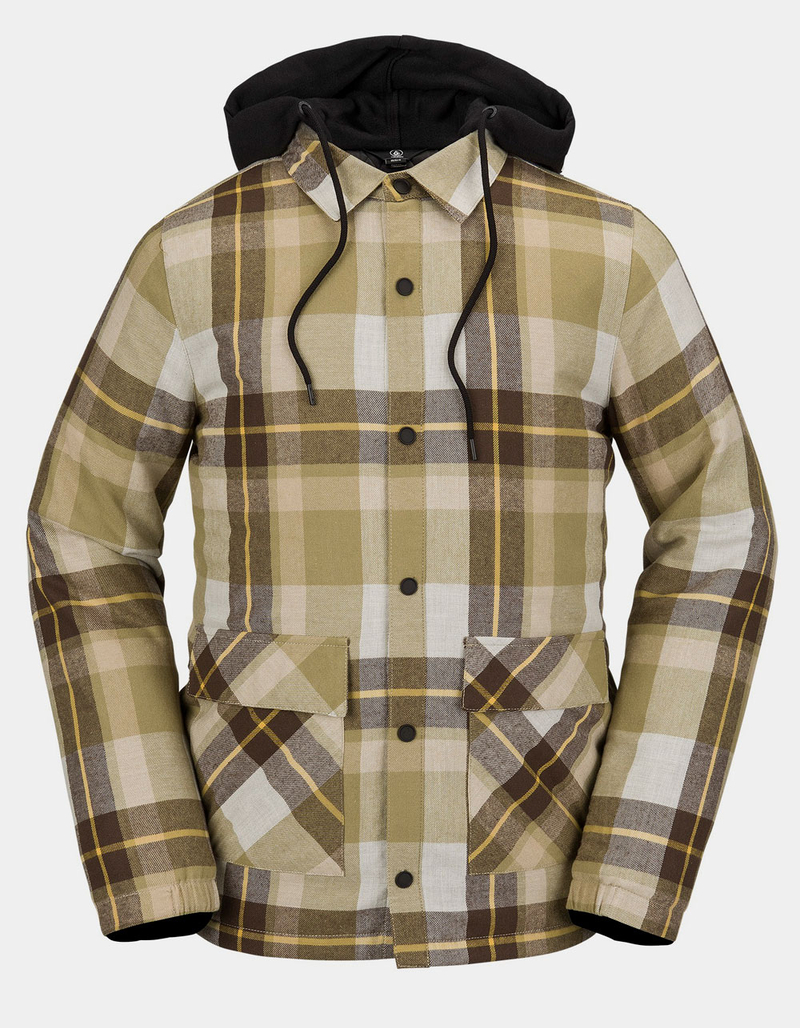 VOLCOM Mens Insulated Riding Flannel image number 0