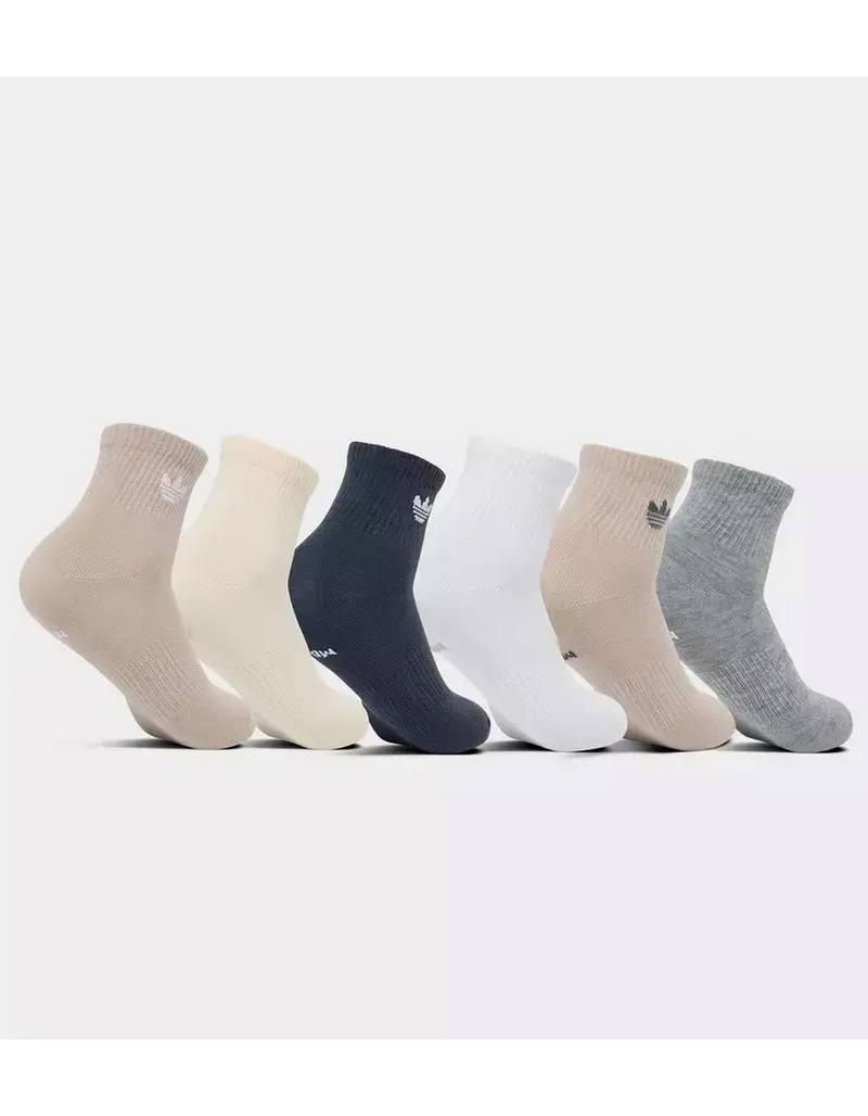 ADIDAS Originals Superlite 6 Pack Womens Quarter Socks image number 1