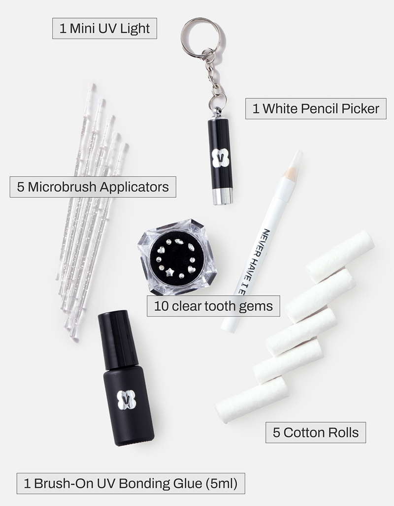 NEVER HAVE I EVER DIY Tooth Gem Kit image number 3