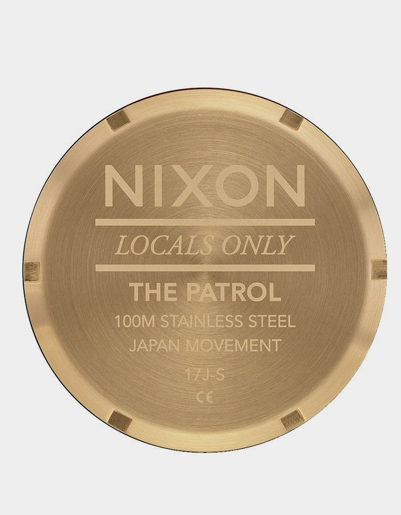 NIXON Patrol All Gold Watch image number 3