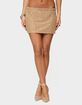 EDIKTED Jenny Beaded Mesh Mini Skirt image number 1
