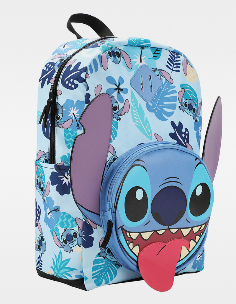 BIOWORLD Disney Stitch 3D Character Backpack image number 1