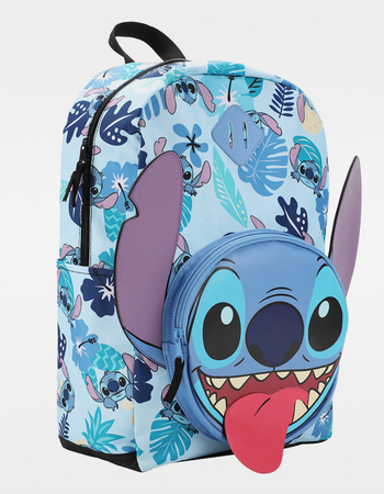 BIOWORLD Disney Stitch 3D Character Backpack Alternative Image