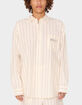 OBEY Primavera Stripe Womens Long Sleeve Button Up Shirt image number 1