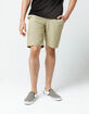 NITROUS BLACK Format Light Tan Mens Hybrid Shorts image number 3