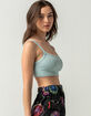 FULL TILT Seafoam Basic Bralette image number 2