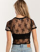 RSQ Womens Lace 85 Tee image number 4