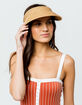 Straw Womens Visor image number 3