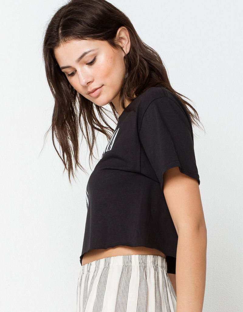 LIVE NATION Nirvana Womens Crop Tee image number 2