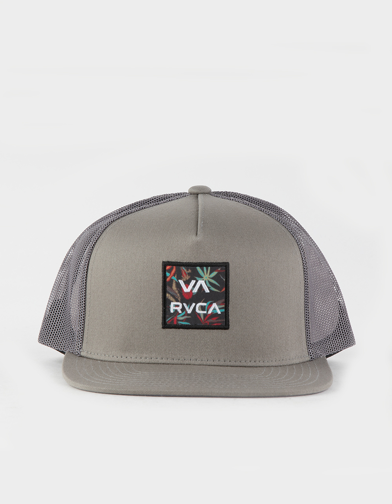 RVCA VA ATM Print Mens Trucker Hat image number 0