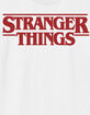 STRANGER THINGS Classic Red Logo Unisex Kids Tee image number 2