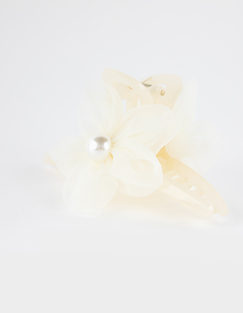 FULL TILT Floral Pearl Claw Clip image number 0