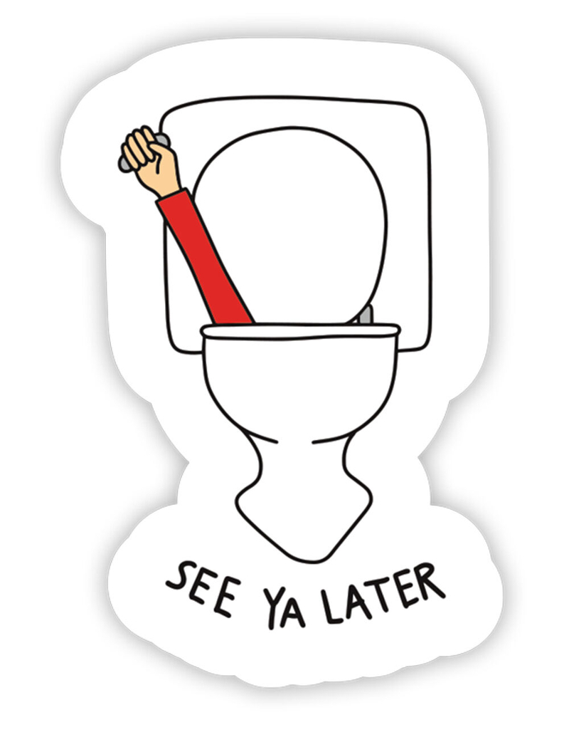 STICKIE BANDITS See Ya Sticker image number 0