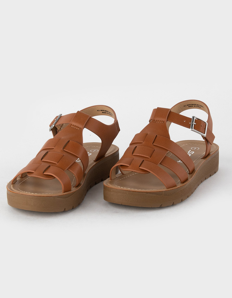 SODA Woven Band Girls Sandals image number 0