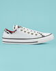 CONVERSE Double Upper Chuck Taylor All Star Womens Low Top Shoes image number 3