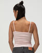 TILLYS Womens Lace Trim Cami image number 4