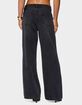 EDIKTED Ery Wide Leg Mid Rise Jeans image number 3