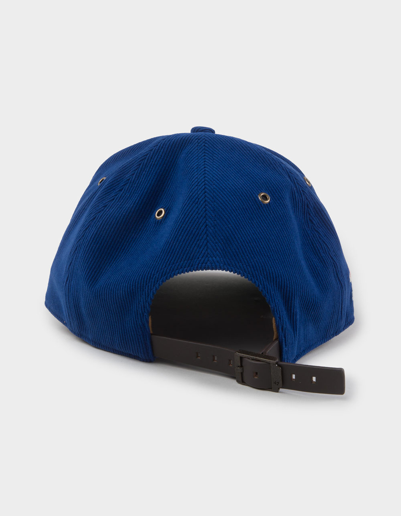 47 BRAND Buffalo Bills Golden Age Cord '47 Hitch Strapback Hat image number 3