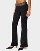 EDIKTED Maricela Sequin Bead Bootcut Pants image number 4