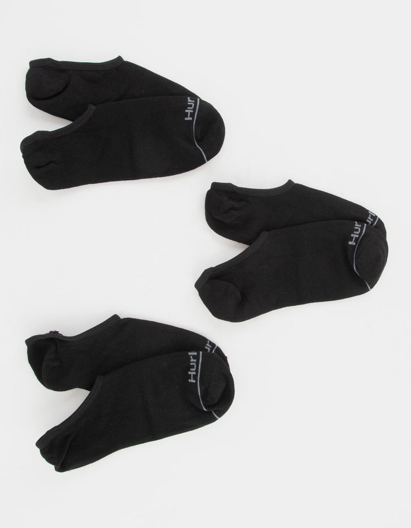 HURLEY Non Terry No Show 3 Pack Mens Socks image number 0