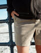 RSQ Mens 6’’ Cord Pull On Shorts image number 4