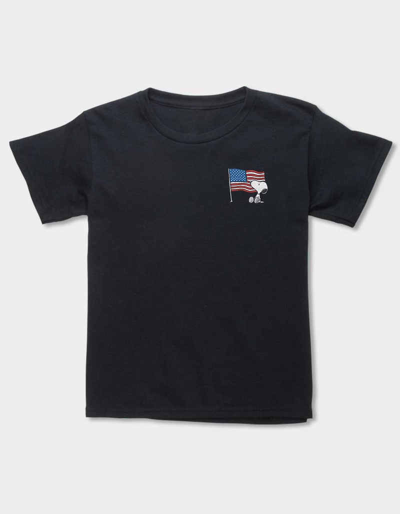 PEANUTS USA Snoopy Stamp Unisex Kids Tee image number 0