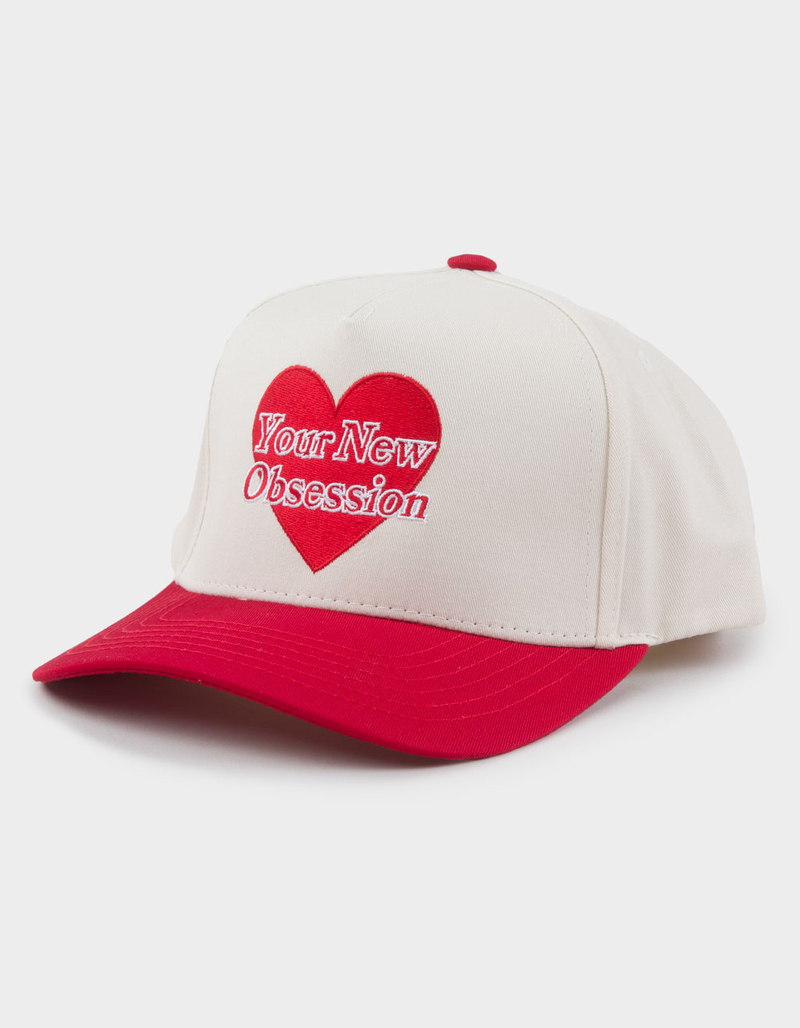 THE HAPPIEST Your New Obsession Womens Snapback Hat image number 0