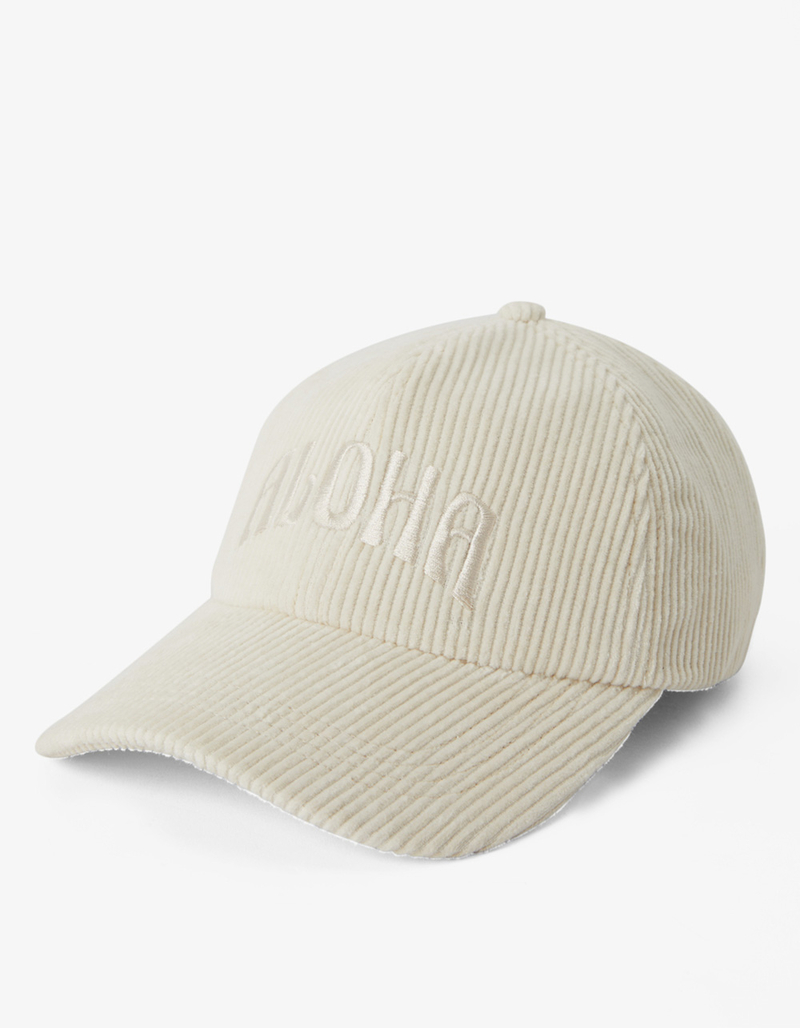 BILLABONG Womens Dad Cap Strapback Corduroy Hat image number 0