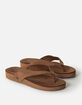 RIP CURL Freedom Leather Bloom Open Toe Womens Flip Flops  image number 1