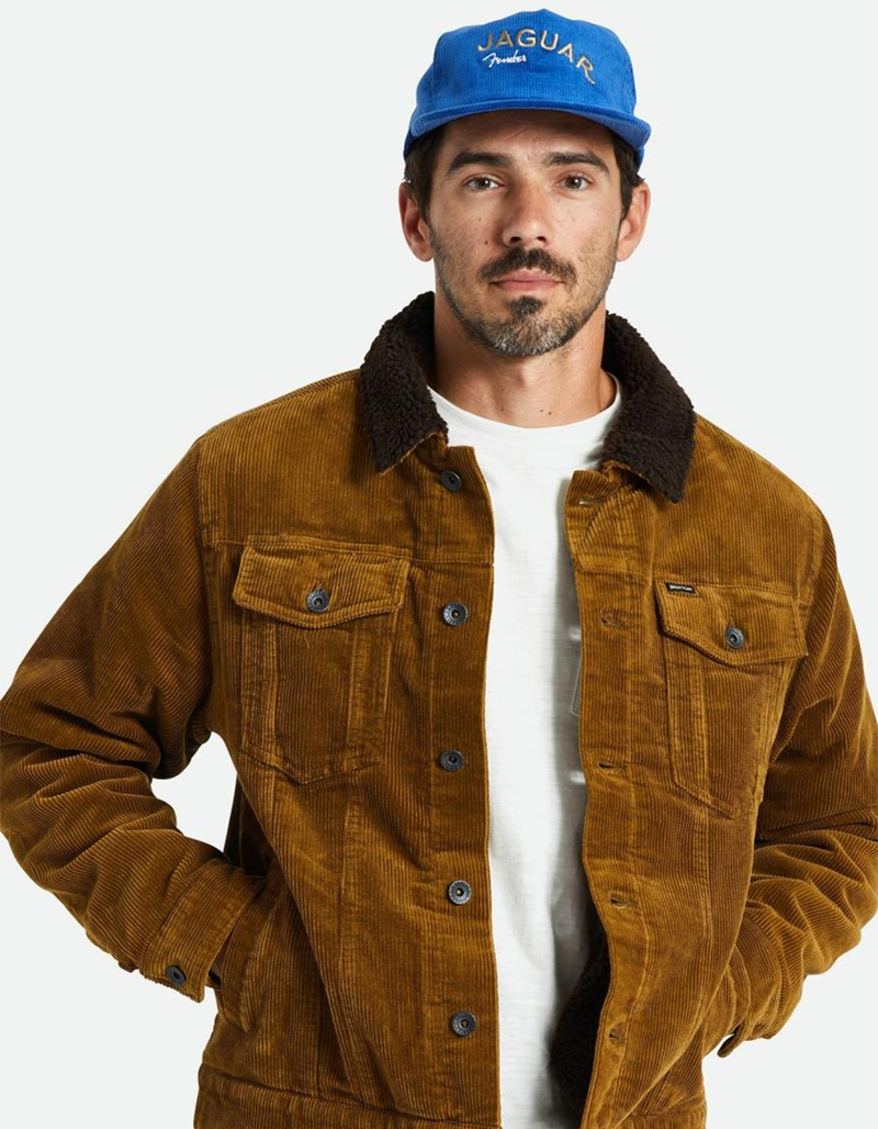 BRIXTON Fender Jaguar Contour MP Mens Snapback Hat image number 2