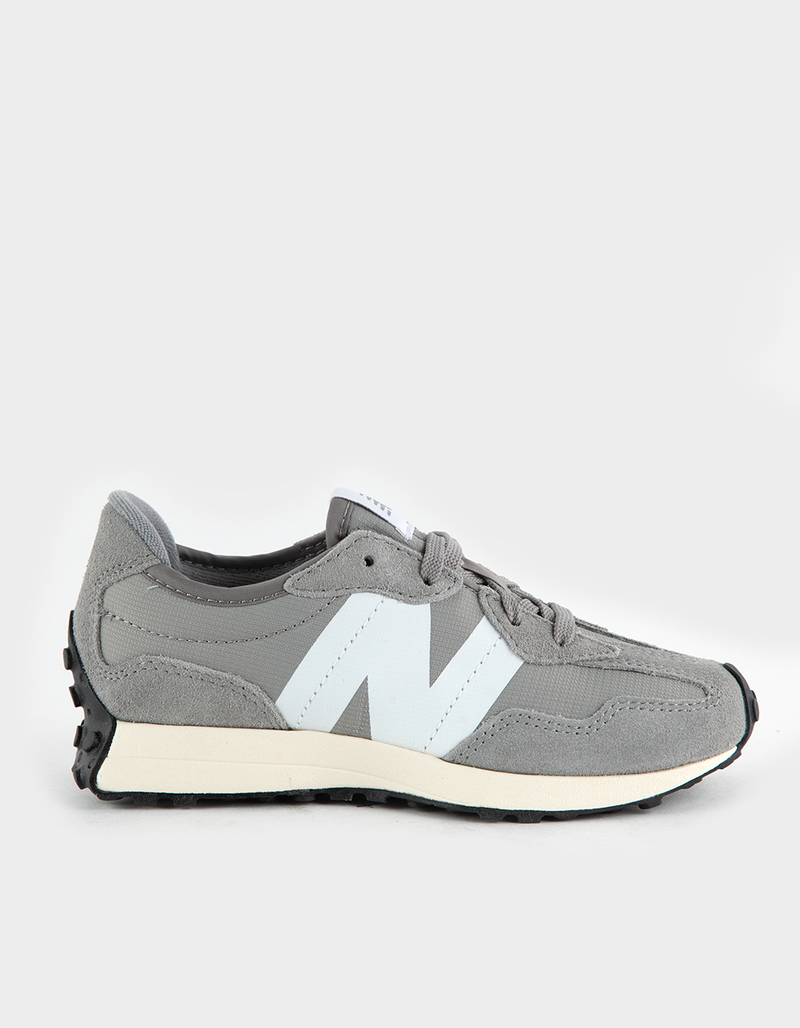 New Balance Girls 327 Trainers in Blue main image 1