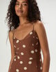 NECTAR CLOTHING Womens Polka Dot Maxi Dress image number 2