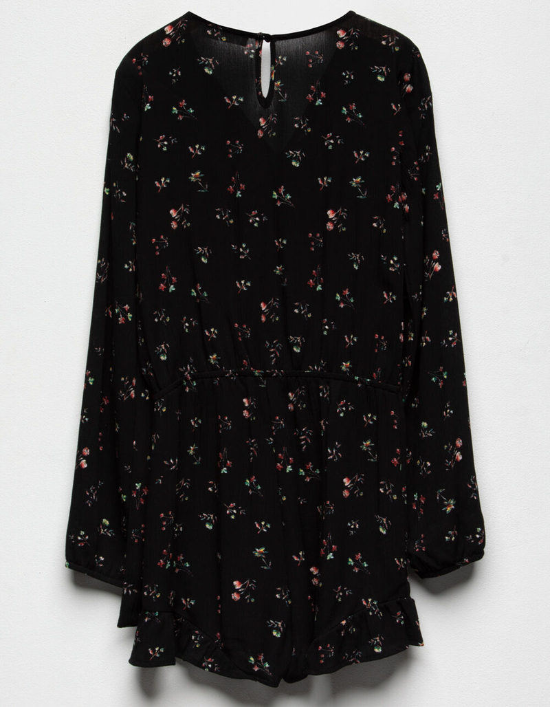 Kiley Floral Romper White / Brown main image 0