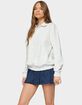 EDIKTED Scholar Oversized Polo Sweatshirt image number 2