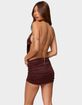 EDIKTED Anira Chain Backless Mini Dress image number 3