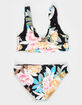 O'NEILL Mikah Floral Girls Fixed Bralette Bikini Set image number 2
