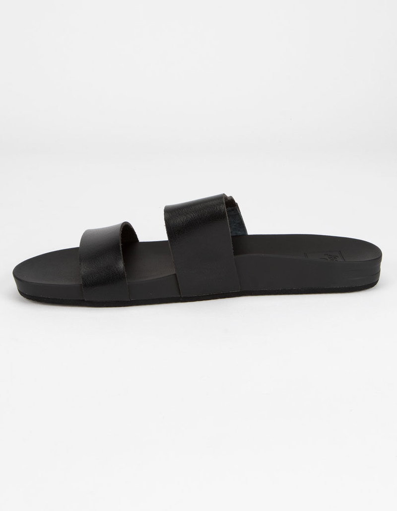 REEF Cushion Bounce Vista Black Womens Sandals image number 3