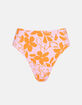 RHYTHM Bora Bora Floral High Waist Bikini Bottoms image number 4