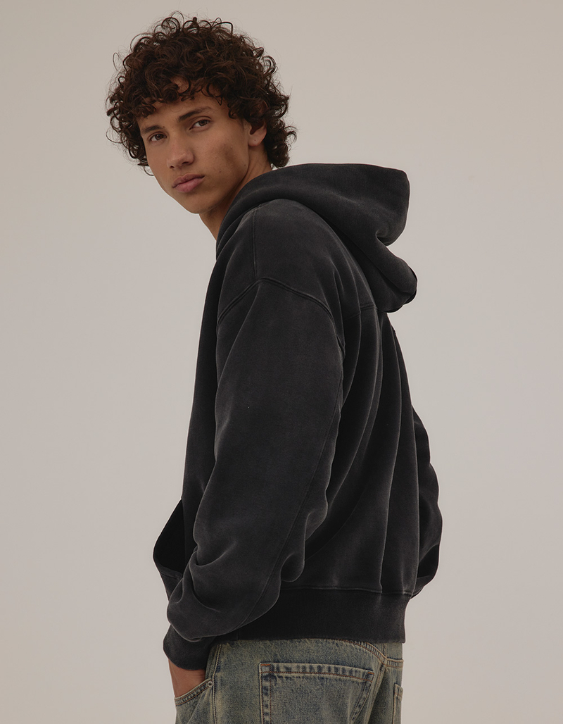 RSQ Mens Cropped Zip-Up Hoodie image number 7