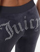 JUICY COUTURE OG Big Bling Womens Velour Track Pants image number 4