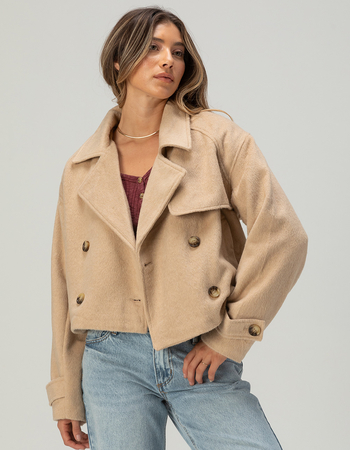 RSQ Womens Trench Coat Primary Image