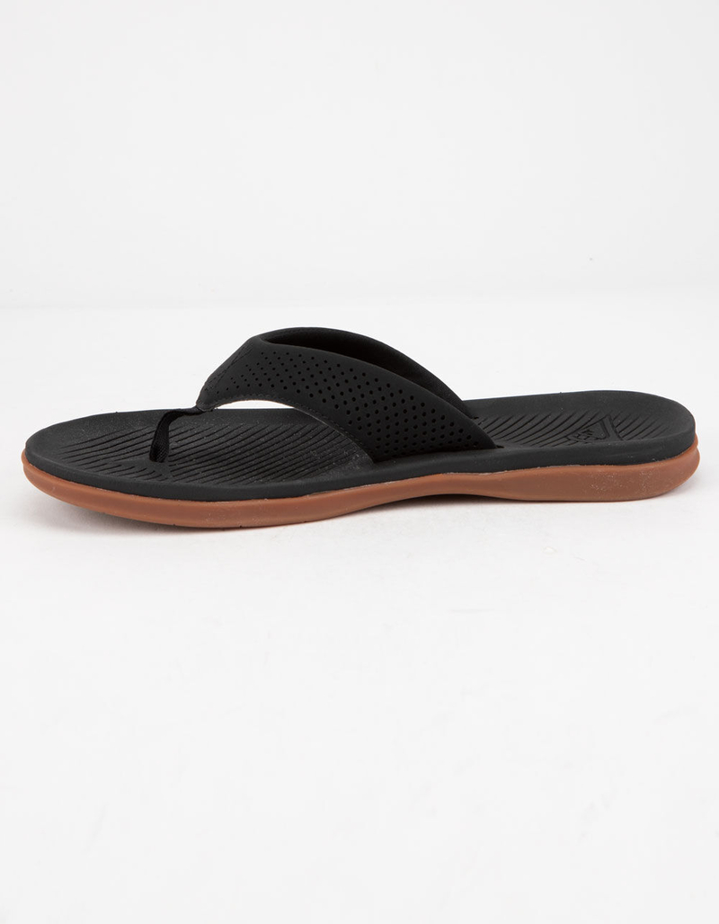 QUIKSILVER Haleiwa Plus Black Mens Sandals image number 3
