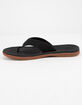 QUIKSILVER Haleiwa Plus Black Mens Sandals image number 4
