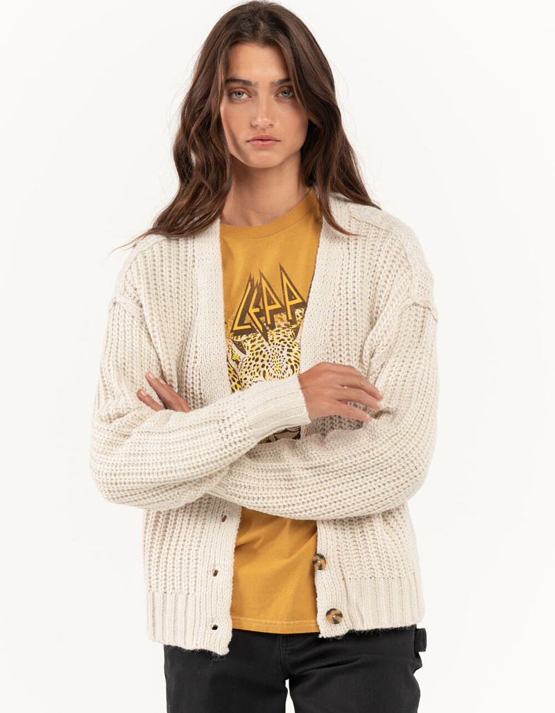 FULL TILT Womens Cardigan image number 3