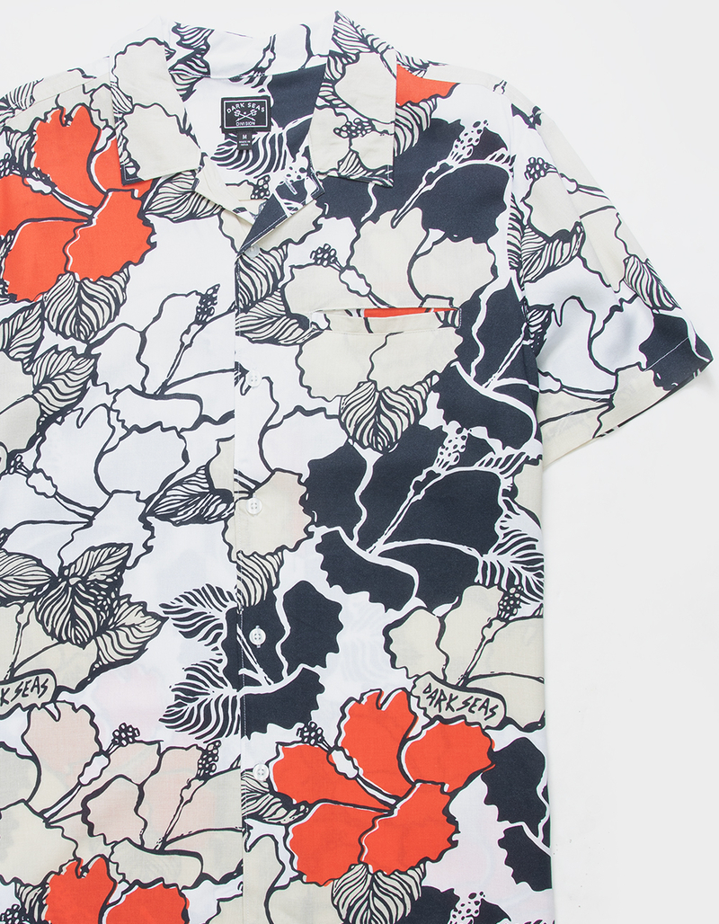 DARK SEAS Katella Mens Woven Button Up Shirt image number 1