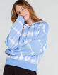 FREE PEOPLE Tie Dye Womens Blue Hoodie image number 1