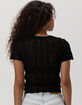 BRIXTON Sheer Knit Womens Top image number 4