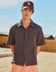RSQ Mens Textured Button Up Shirt  image number 1