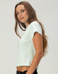 NIKE Sportswear Womens Ribbed Tee image number 3